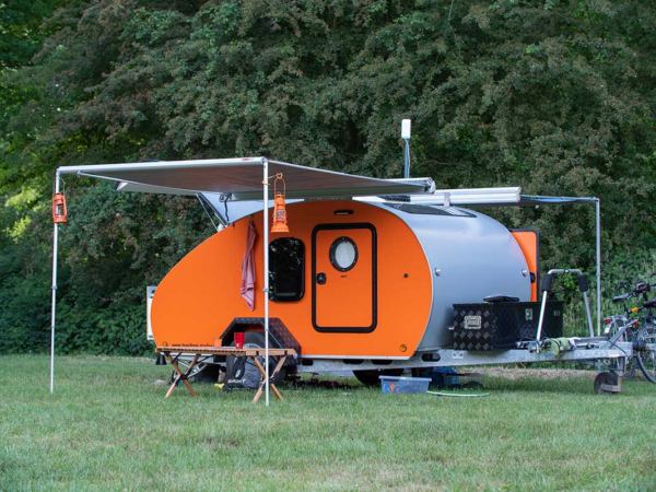 the teardrop caravan